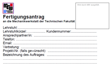 Zur Seite: Auftragsannahme